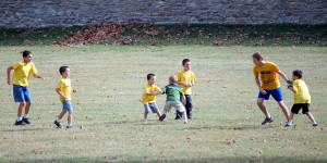 Colter Plays Pickup Football