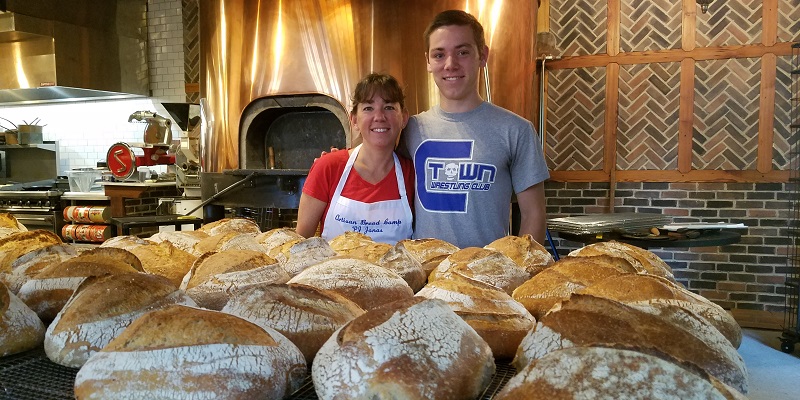 PJ & Emery at Bread Camp